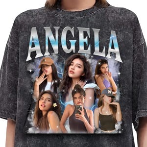 Custom T-Shirt, Custom Girlfriend Bootleg Wash Shirt Face Photo Vintage Shirt, Custom Your Own Bootleg Rap Tee Boyfriend Girlfriend Shirt