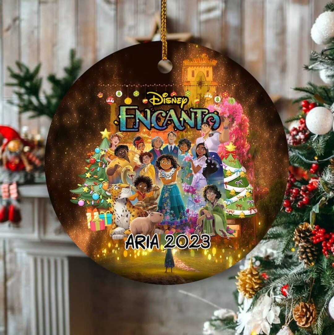 Personalized Encanto Christmas Ornament Madrigal Family Etsy