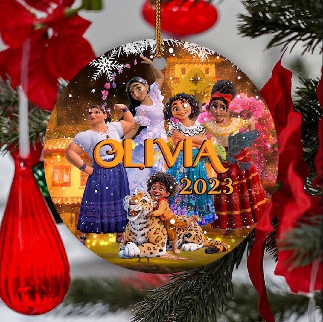 Personalized Disney Encanto Ornament Encanto Christmas Etsy