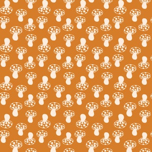 Ruby Star Society fabric Honey Mushrooms in Earth (RS4058 17) by Alexia Marcelle Abegg quilting cotton