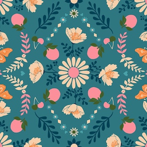 Ruby Star Society Quilt Fabric Juicy by Melody Miller Story time rs0085 13