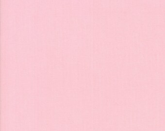Moda Bella Solid Sisters PINK Plain/Basic from Moda Fabrics. 44" Wide. Premium Quilting Cotton with High Thread Count