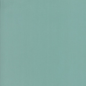 Dusty Jade Green Cotton Quilting Fabric - Moda Bella Solid, 44&quot; Wide