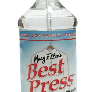 Mary Ellen’s Best Press – Scent Free – 16.9oz (499ml) Bottle – Clear Starch– Must-Have for Quilters and Sewists