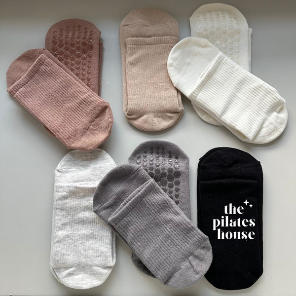 Luxury Grip Socks for Pilates and Yoga | Women's Pilates Socks | Non-Slip Pilates Socks