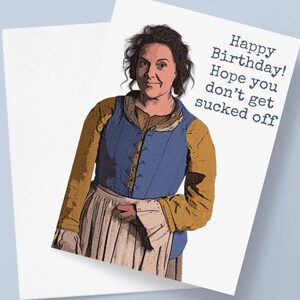 Maria is van harte gefeliciteerd met je verjaardag! Op geesten geïnspireerde kaart