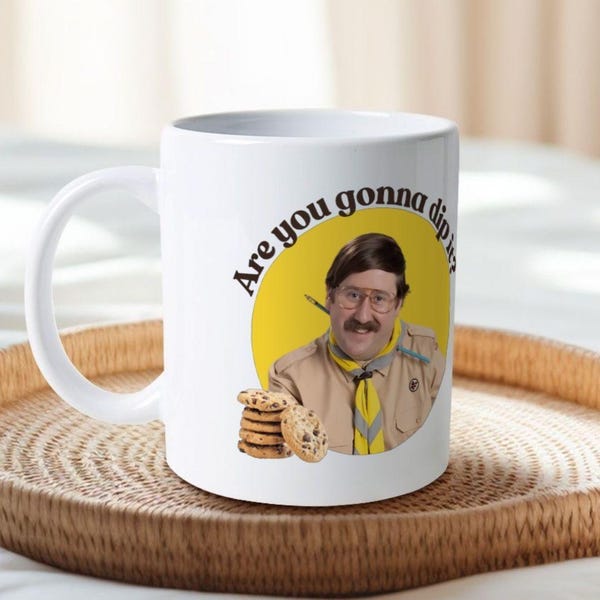 Ghosts Inspired Pat Dip It Mug