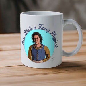 Mary Fancy Flapjack BBC Ghosts geïnspireerde mok