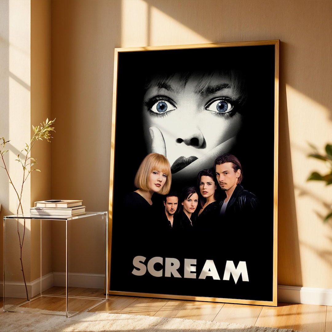 scream-1996-movie-poster-vintage-style-film-print-minimalist-movie