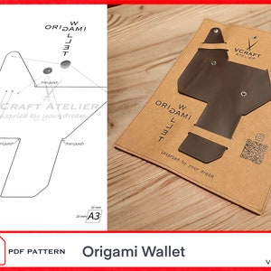 Carteira Origami Padrão PDF A3 e A4