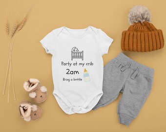 Cute Funny Baby Onesie, Hilarious Slogan Bodysuit, Baby Shower Gift, Unisex