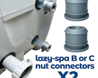 Vervanging Bestwey Ley-Z-Spa waterpompleiding grijze fitting B of C connector LAY-Z-PARTS...