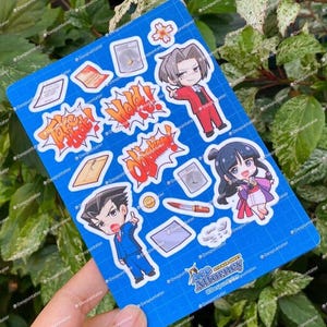 Ace Attorney - Stickervellen