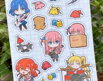 Fogli adesivi - Bocchi the Rock