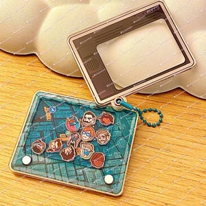 Dispatch - Acrylic Shaker Keychains