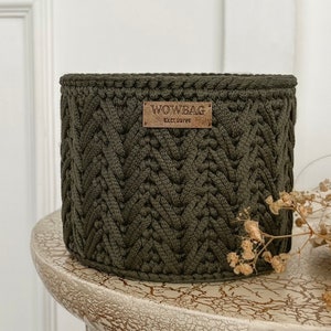 Crochet Pattern Basket Pattern crochet Tutorial Crochet Handmade Basket for Storage Crochet Storage Basket Crochet Homedecor Basket Pattern