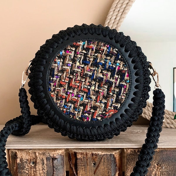 Crochet Pattern Bag Crochet Round Bag Pattern Handmade Bag Crochet Ideas Crochet Stitch Bag Crocheted Bag Handmade How Crochet Bag Tutorial