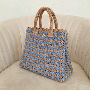 Crochet Handbag Pattern Crochet Pattern Bag Tutorial Crochet Tote Bag Pattern Learn to Crochet Bag Pattern Idea Handbag Crochet Luxury Bag