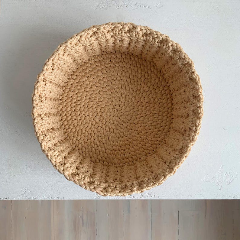 Crochet Handmade Basket