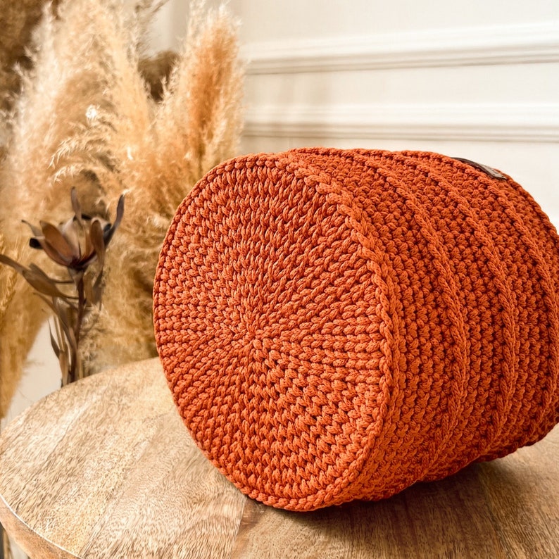 Crochet Basket Pattern Handmade
