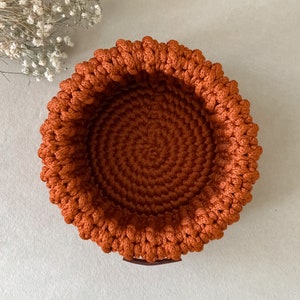 Pattern Crochet Amigurumi Basket for Storage