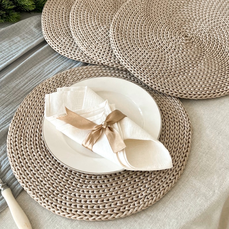 Placemat Pattern PDF for Dining Mats