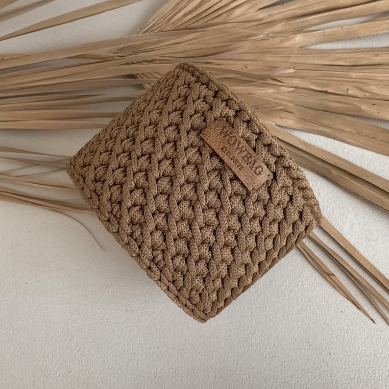 Pattern Crochet Storage Basket