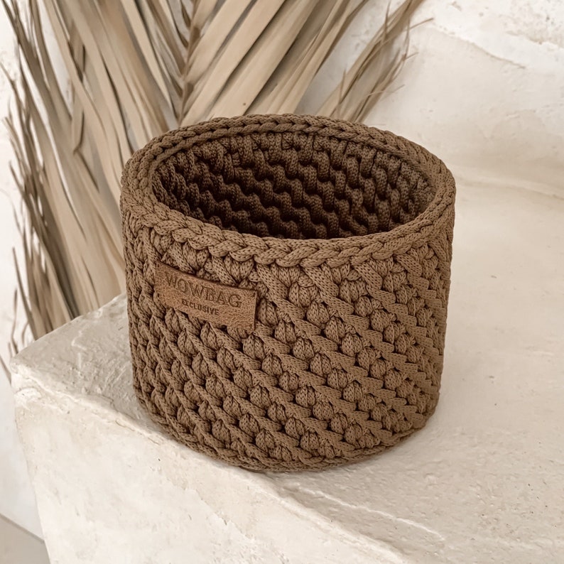 Crochet Pattern Basket PDF