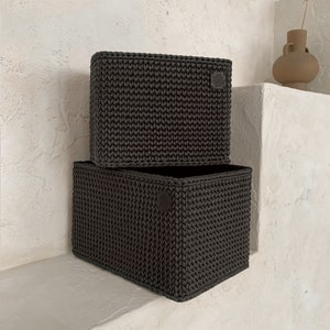 Crochet Large Basket