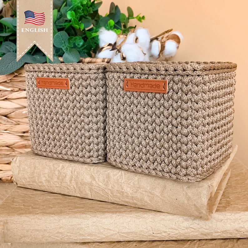 PDF Crochet Basket Pattern