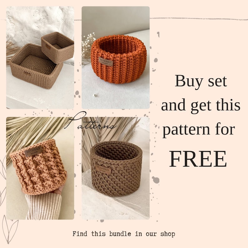 Pattern Basket Crochet