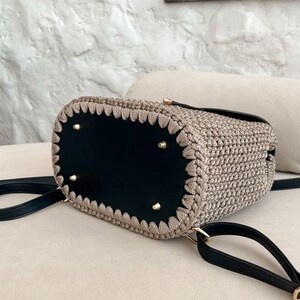 Crochet Backpack Pattern Step-by-Step Video Tutorial Bag Pattern Crocheting for Beginners