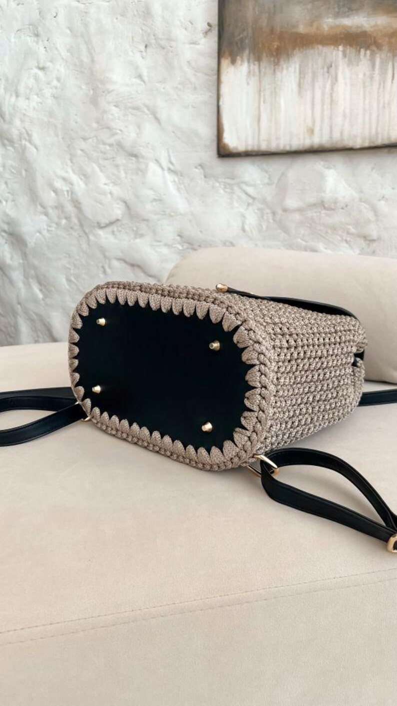 Crochet Backpack Pattern Step-by-Step Video Tutorial Bag Pattern Crocheting for Beginners