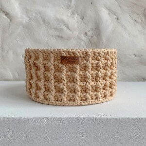 Basket Crochet Idea Home Decor