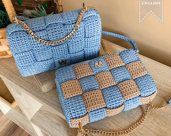 Crochet Bag Pattern Handmade Purse Tutorial Crocheted Handbag Pattern Idea