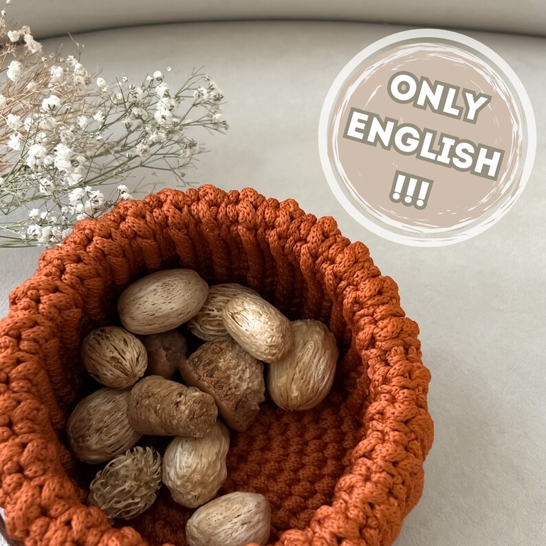Basket Storage Crochet