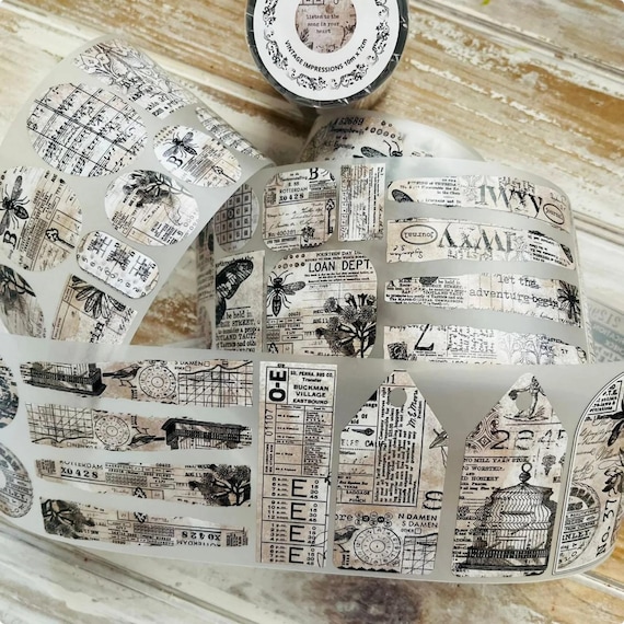 Vintage Impressions | Matte PET Tape