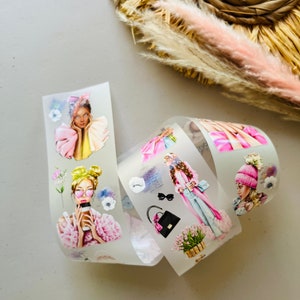 Pink Dazzle PET Tape by Sindhuras Crafts Studio Sample Loop 100cm x 7cm image 5