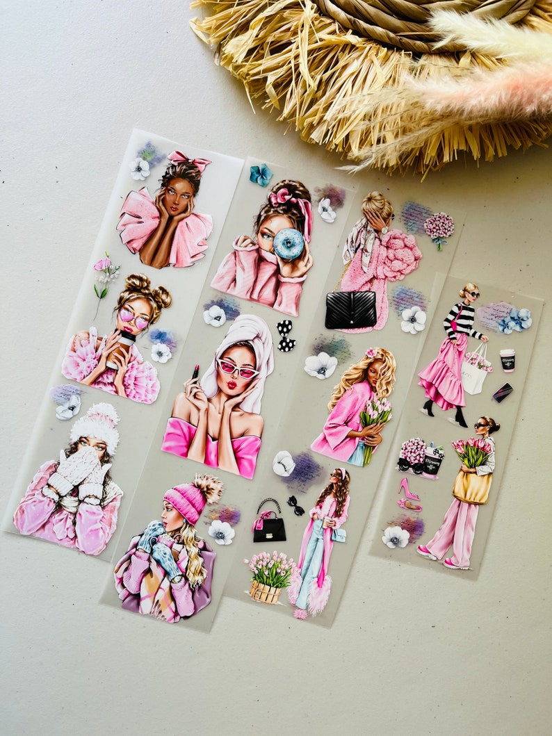 Pink Dazzle PET Tape by Sindhuras Crafts Studio Sample Loop 100cm x 7cm image 6