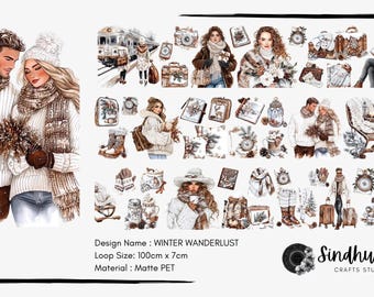 Winter Wanderlust | Matte PET Tape