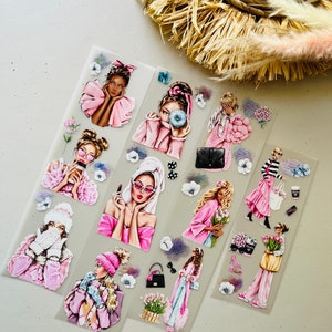 Pink Dazzle PET Tape by Sindhuras Crafts Studio Sample Loop 100cm x 7cm image 4