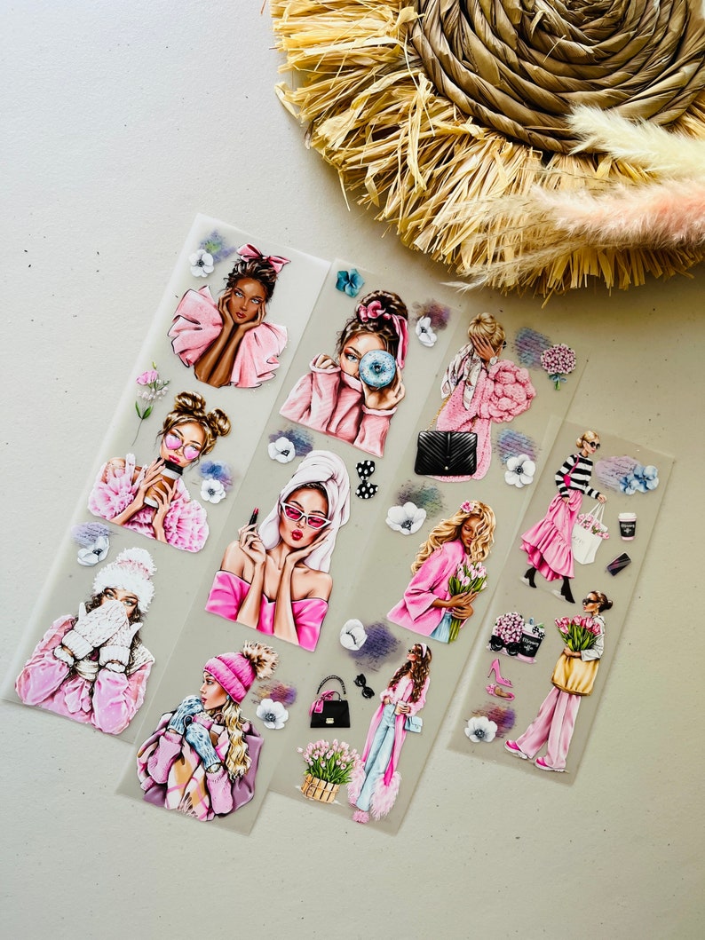 Pink Dazzle PET Tape by Sindhuras Crafts Studio Sample Loop 100cm x 7cm image 4