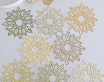 Troqueles de marco Sunburst / Cartulina de 160 g/m² (Hecho a mano)