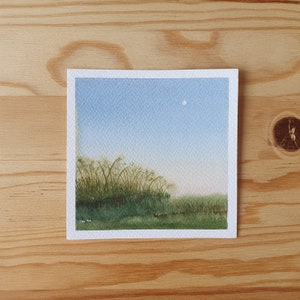 Original Watercolor Landscape
