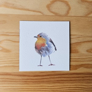 Original Bird Watercolor