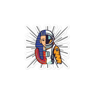 Astronomie: Ancient Astronaut Pyramid Pharoah Bubble-vrije stickers