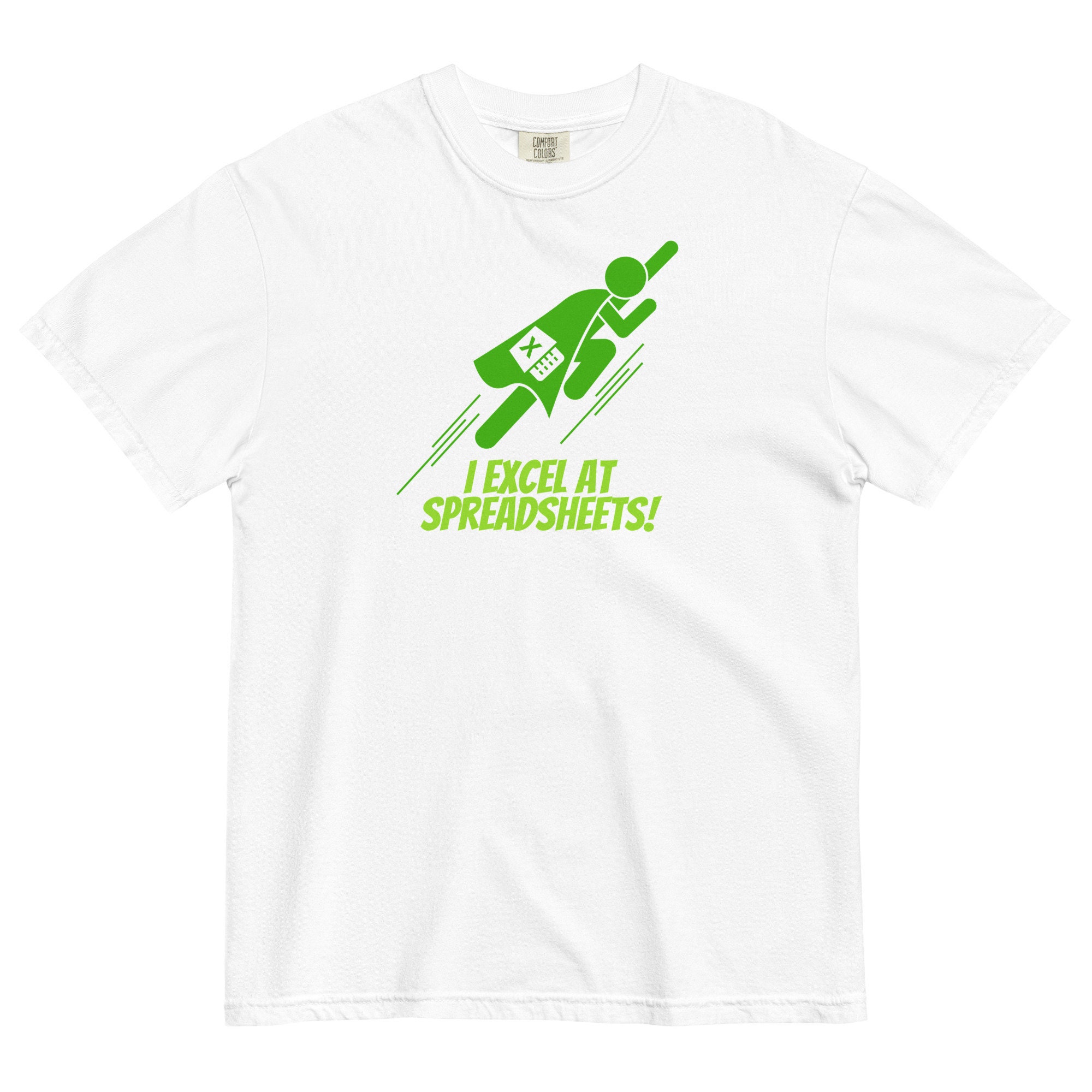 "I Simply Excel" Funny T-Shirt - Microsoft Office Spreadsheet Geek Novelty Tee