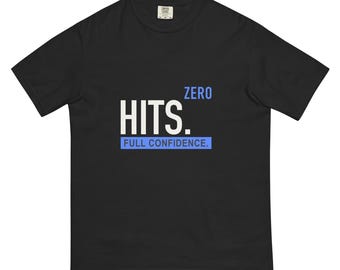 Sports Card Collector Comfort Colors Shirt – Zero Hits Full Confidence