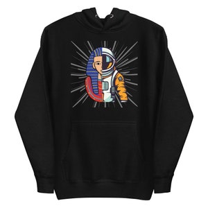 Astronomie: oude astronaut piramide Pharoah unisex hoodie