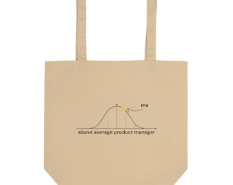 Produktmanagement: Überdurchschnittlicher Produktmanager Nerdy Reusable Grocery Tote Bag